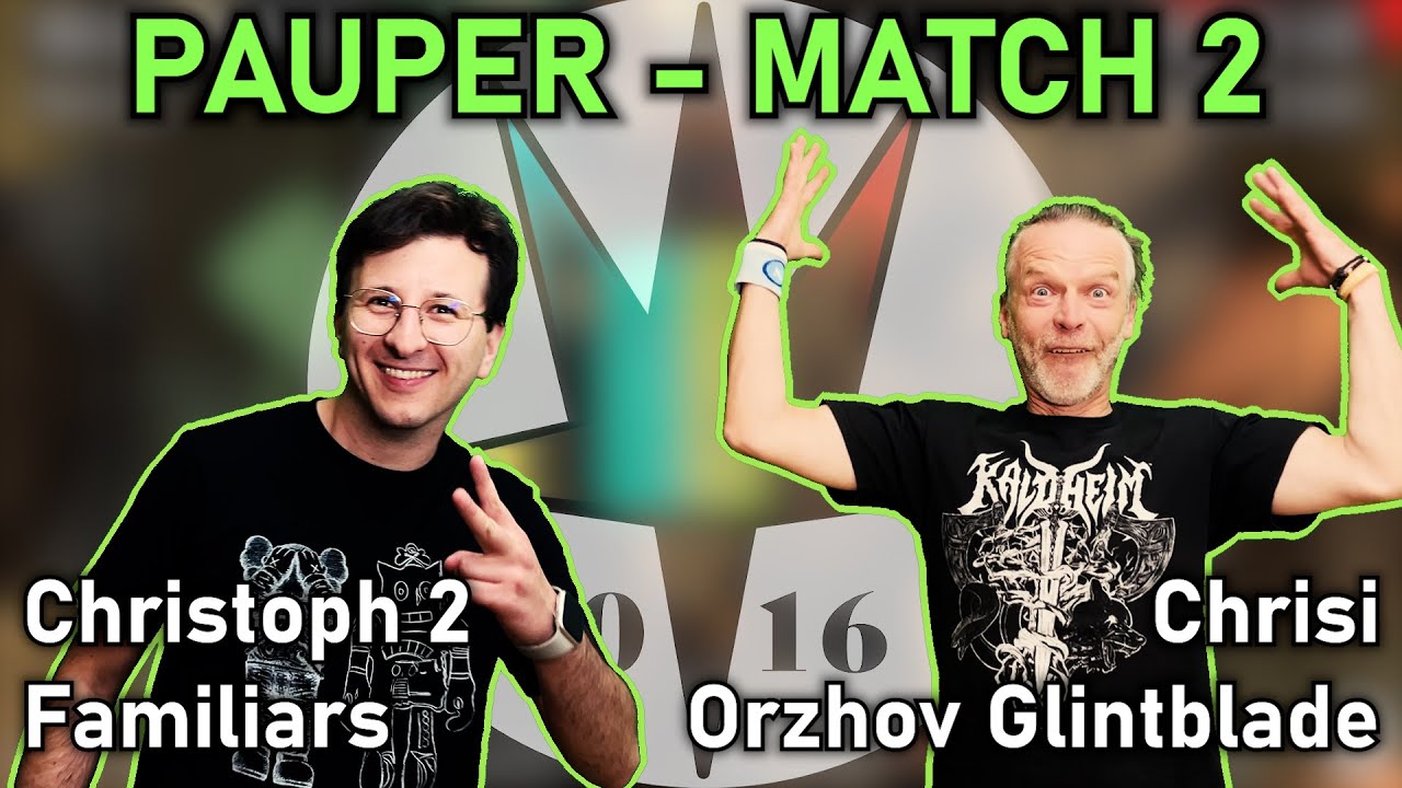 S14 WNM10 | PAUPER | Familiars - Orzhov Glintblade | MATCH 2