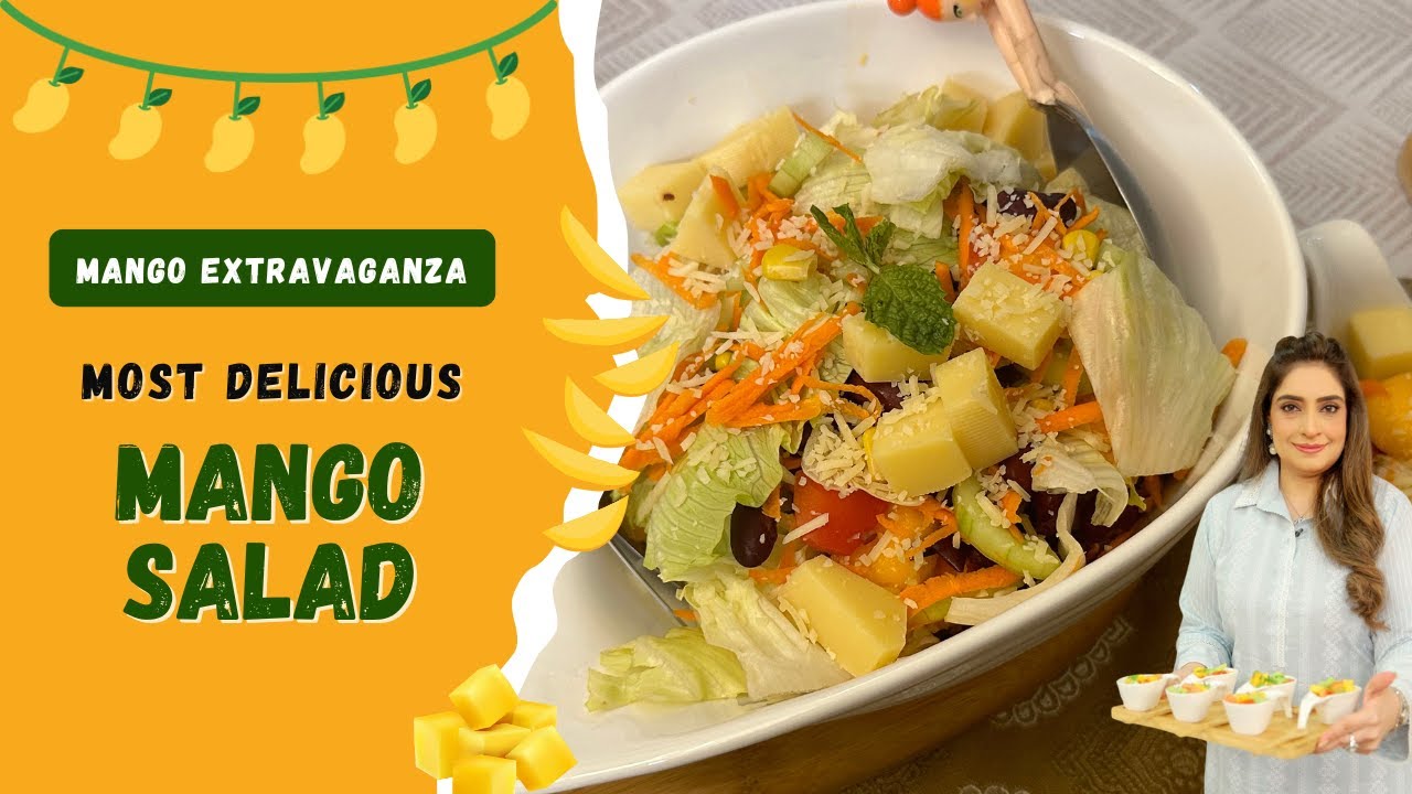 Mango Salad | Yummy Healthy Salad | Mango Season | Mango Extravanganza 2024 | Salad | Recipe