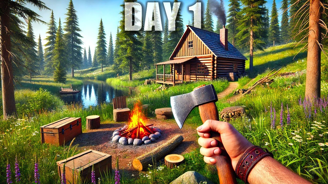 Day 1 Big NEW Update Post-Apocalyptic Survival...