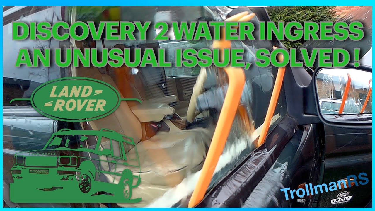 Landrover Discovery 2 TD5 V8 unusual water ingress, check yours now ! Wet carpets solved.