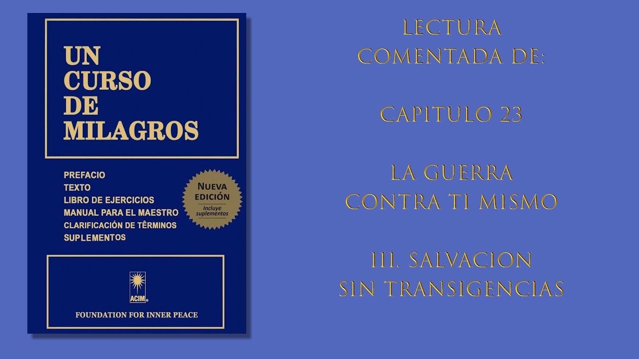 Capítulo 23 - III. Salvación sin transigencias