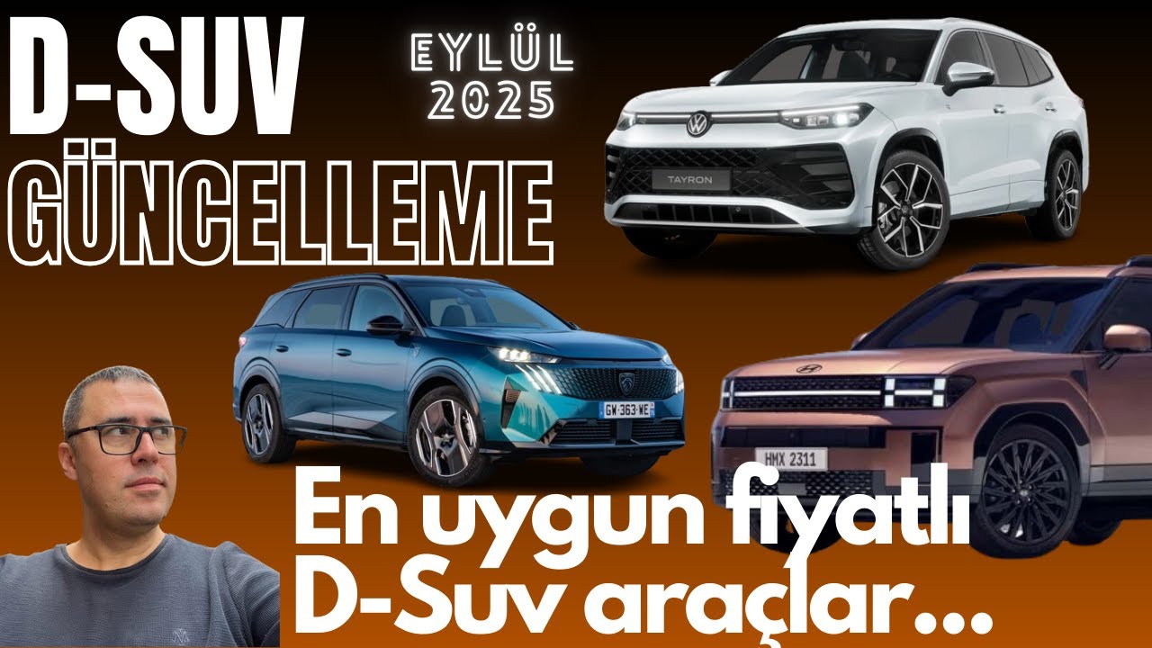 D-SUV PİYASA GÜNCELLEME | EN UYGUN FİYATLI D-SUV ARAÇLAR