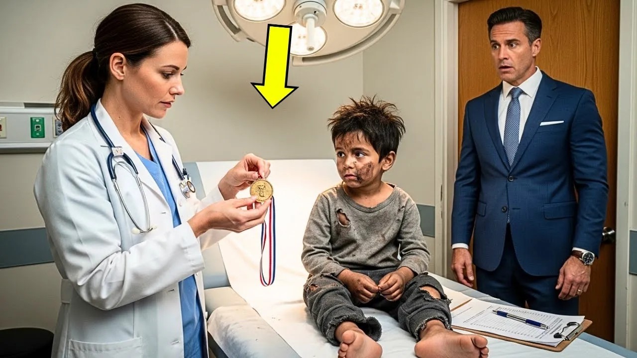 UMA MÉDICA SALVOU UM MENINO ABANDONADO... E ELE ERA O FILHO ESCONDIDO DE UM PODEROSO MILIONÁRIO...