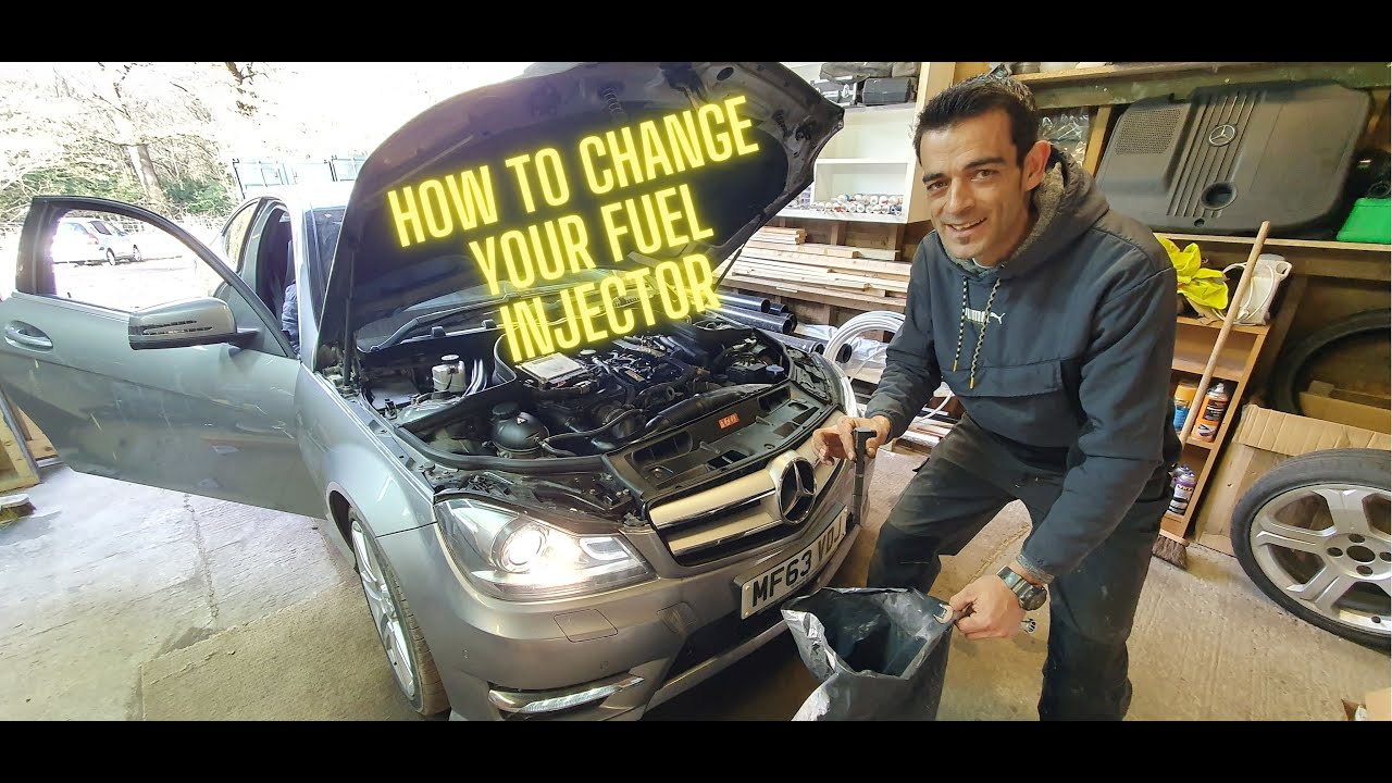 PT 7 - How to change a fuel injector - 2013 W204 MERCEDES BENZ C250 CDI AMG Luxury Sports Coupe