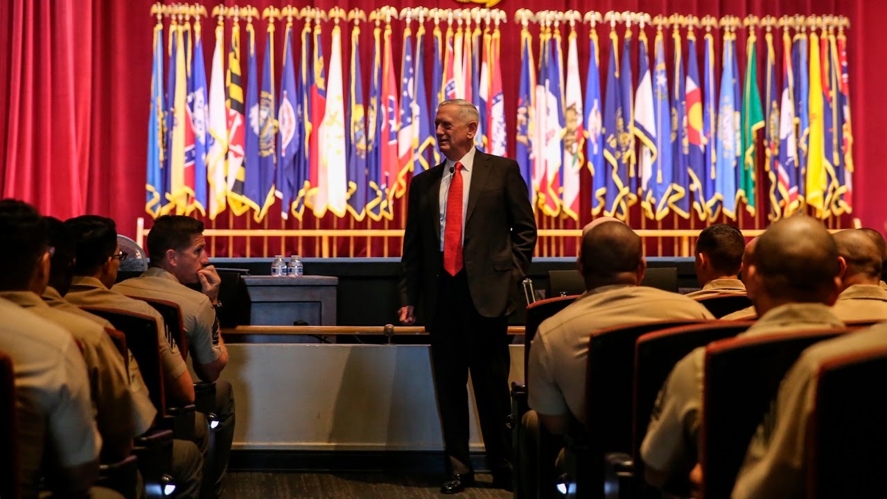 Marines Say 'Mad Dog' Mattis May Temper Trump