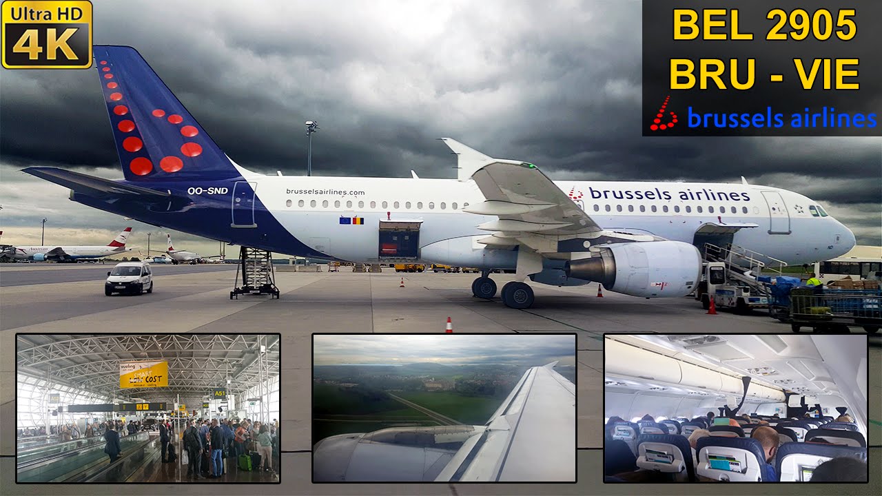 FLIGHT EXPERIENCE | Brussels - Vienna | BRUSSELS AIRLINES A320