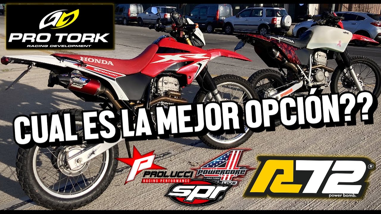 ESCAPES PARA MOTO SI O NO? 🤔⚠ HONDA TORNADO XR250