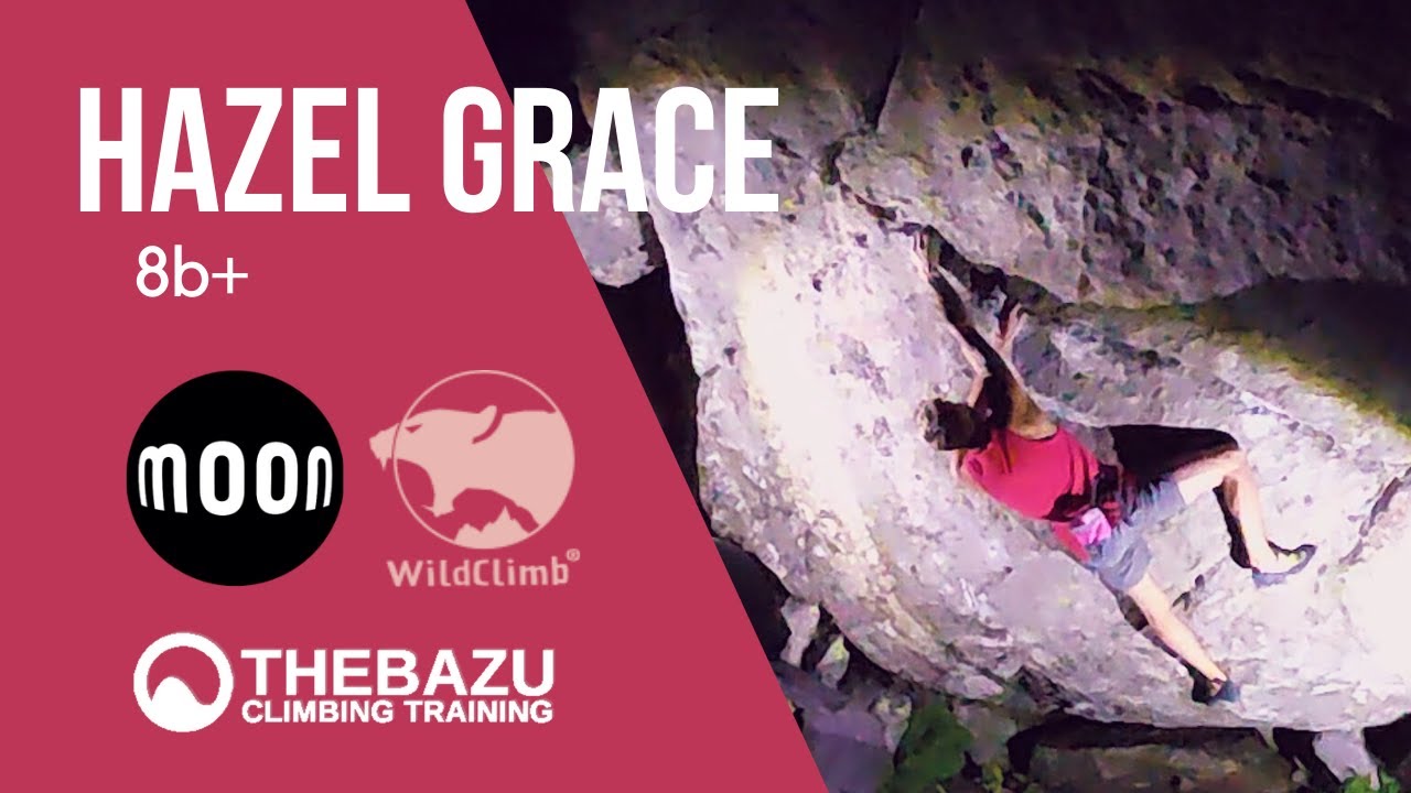 Bazu climbs HAZEL GRACE 8B+ Sangottardo Pass