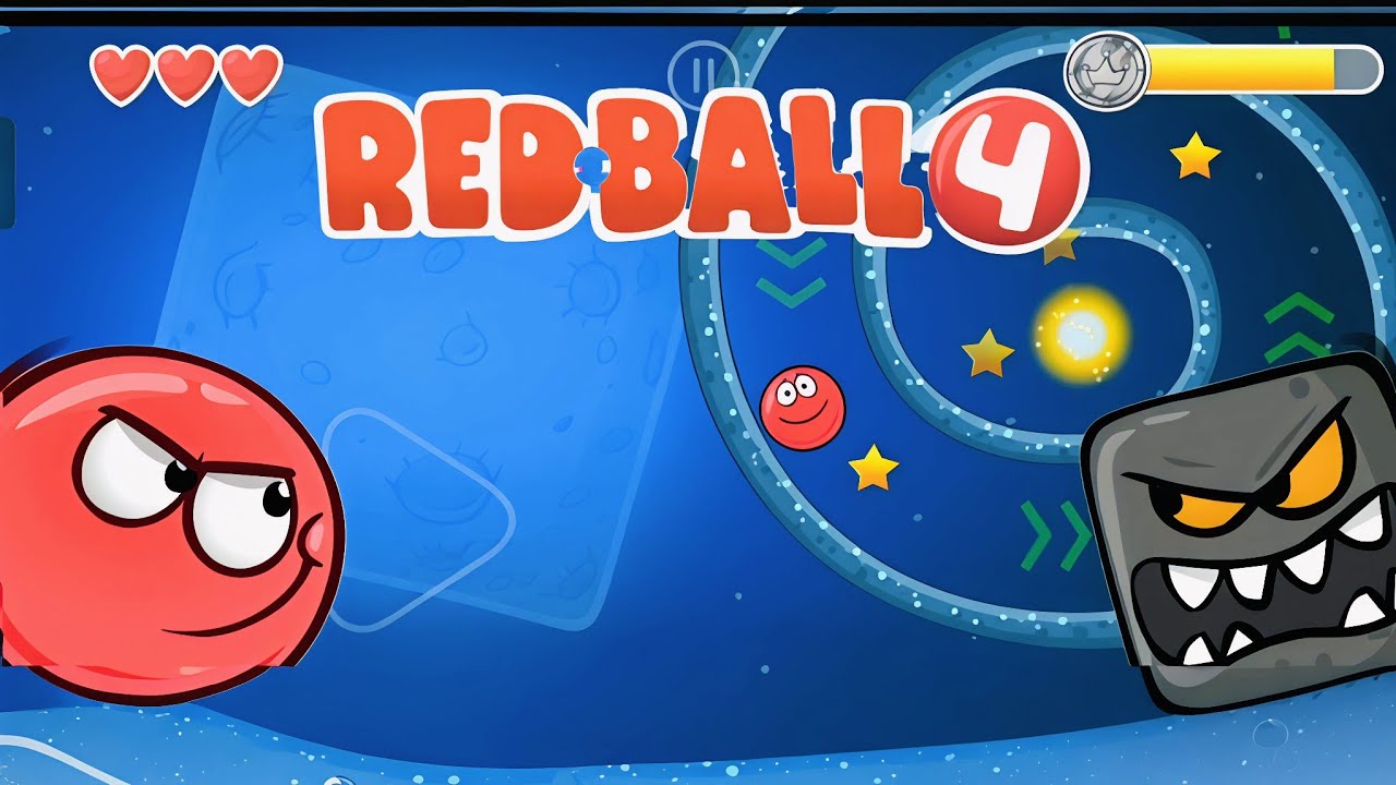 Red Ball 4 Levels 50 To 59 Complete ✅💯