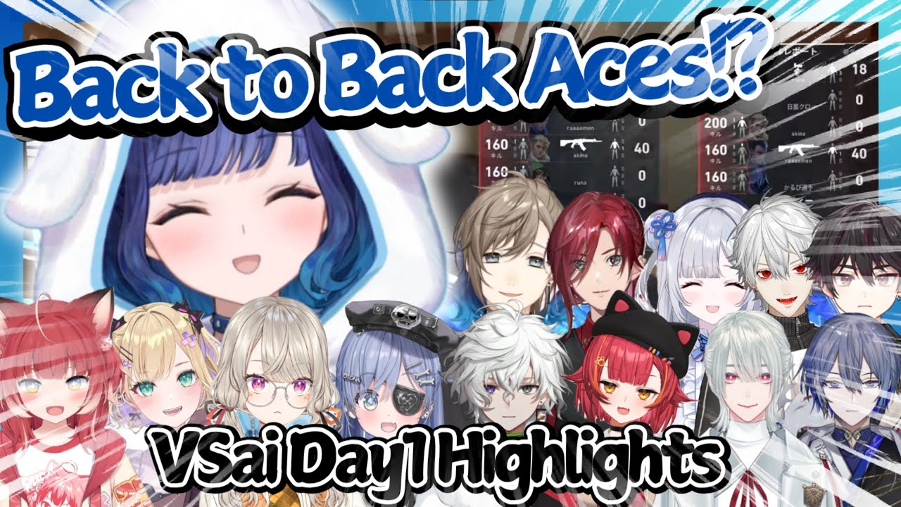 VSaikyo Valo Scrims Day 1 Highlights and Funny Moments  〖VSPO, Nijisanji, Hololive - Eng Sub〗#V最協A2