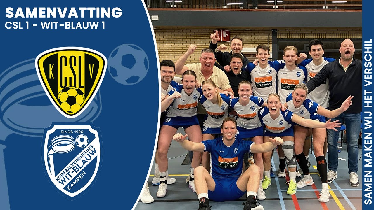 HEERLIJKE OVERWINNING BIJ CSL! | Samenvatting CSL 1 - Wit-Blauw 1