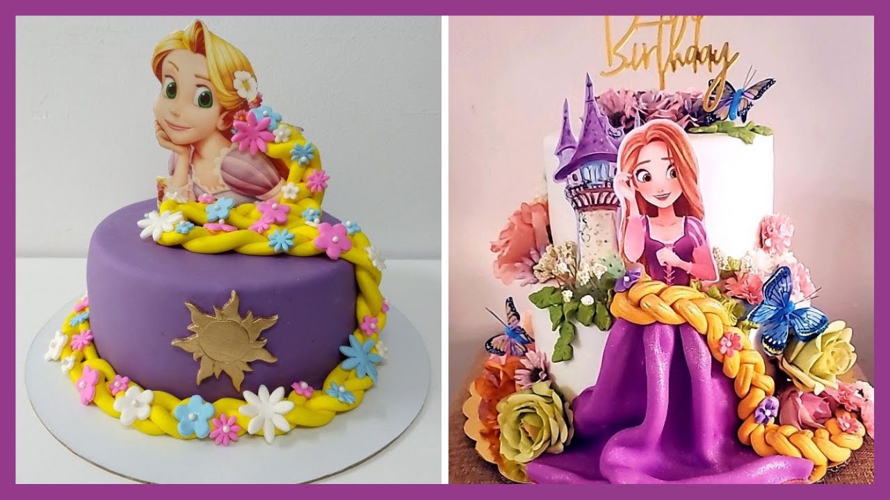 TOP 10 BOLOS DA RAPUNZEL