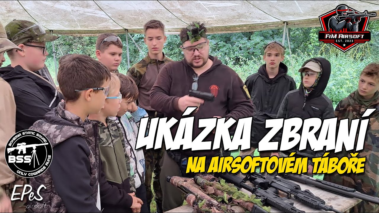 #066 AirSoft: Dovezl jsem ukázat své zbraně dětem na tábor