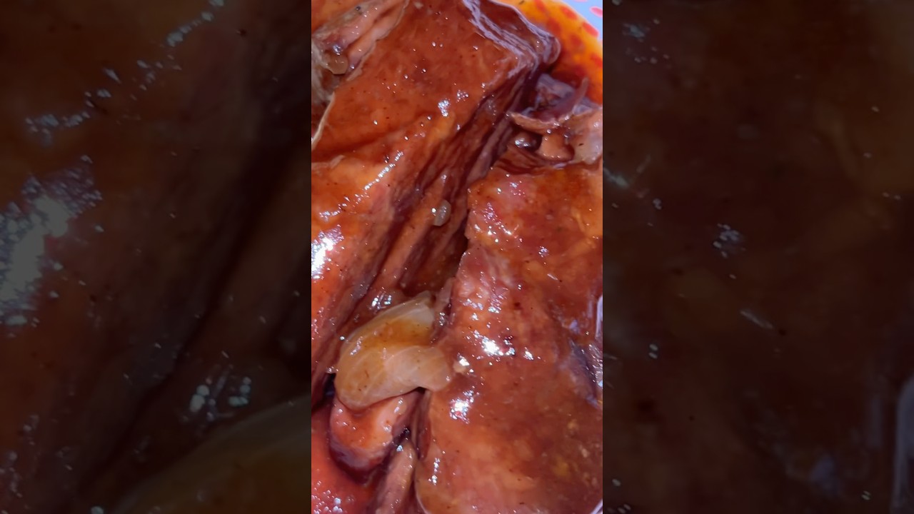 boneless BBQ beef chuck ribs, macaroni, butter croissants 