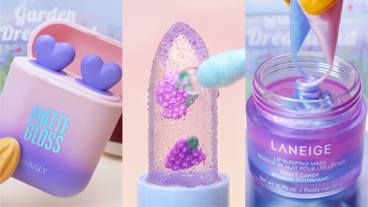 Satisfying Makeup Repair ASMR💄DIY Handmade Lip Balm & Restoring My Favorites #147