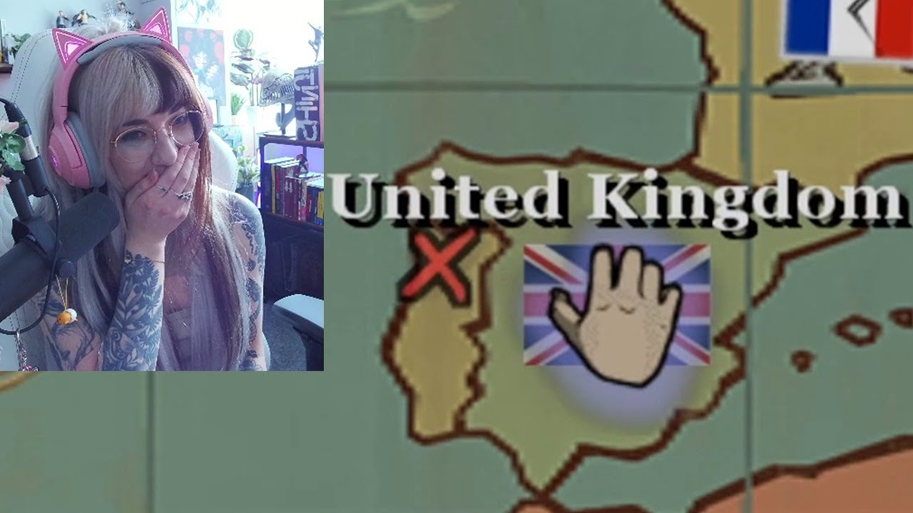 Australian living in the UK taking a geography test