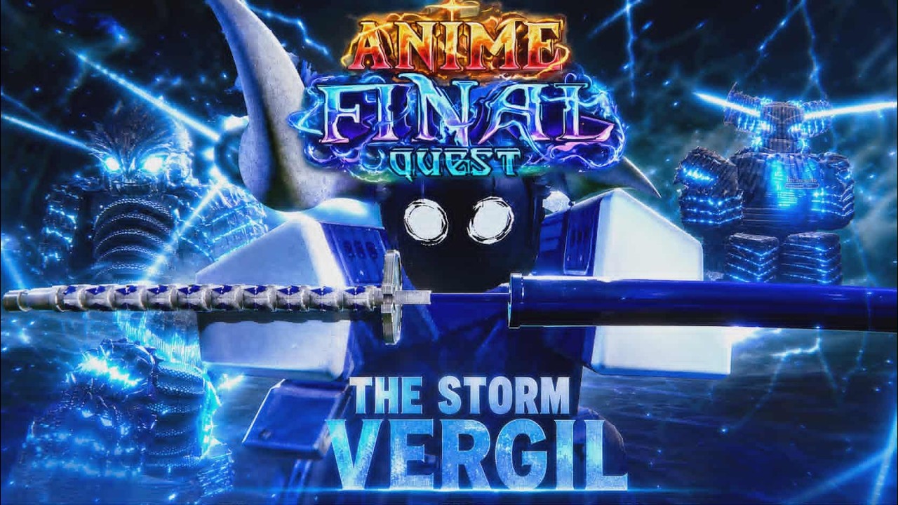 THE VERGIL WEAPON WAS WORTH THE GRIND..(ANIME FINAL QUEST) #roblox #gaming