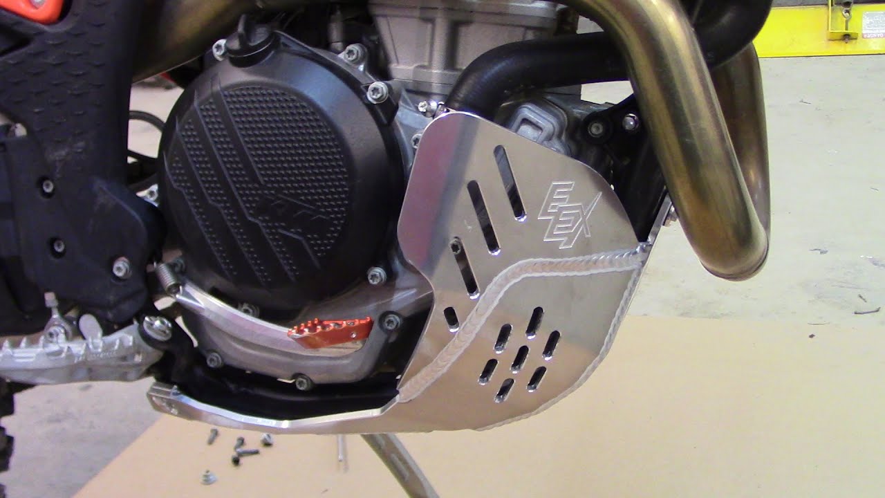 Enduro Engineering Xtreme skid plate install on '24 KTM 350exc-f