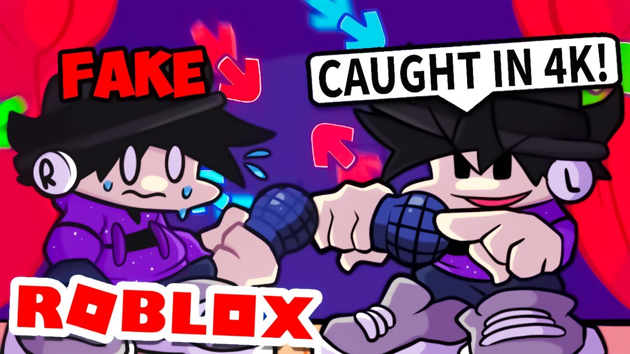 Он ПРИТВОРИЛСЯ, что это я, поэтому я ПРИСОЕДИНИЛСЯ К НЕМ... (Roblox Funky Friday)