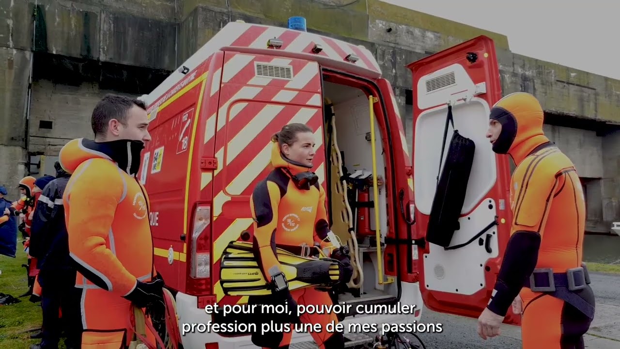 Rencontre avec la première femme plongeur au SDIS 17