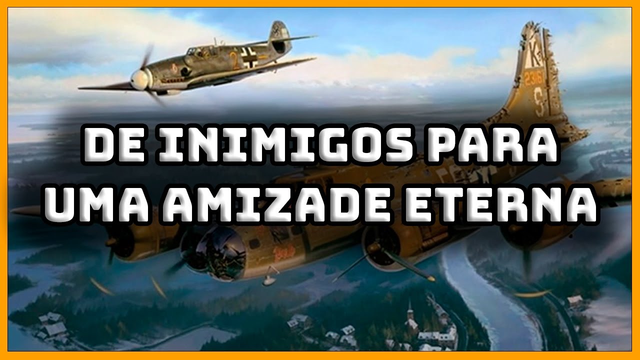 O piloto Alem&atilde;o que salvou a vida da tripula&ccedil;&atilde;o do B-17