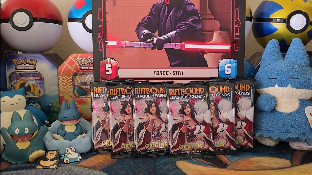 Opening 6 More Riftbound: Origins Booster Packs