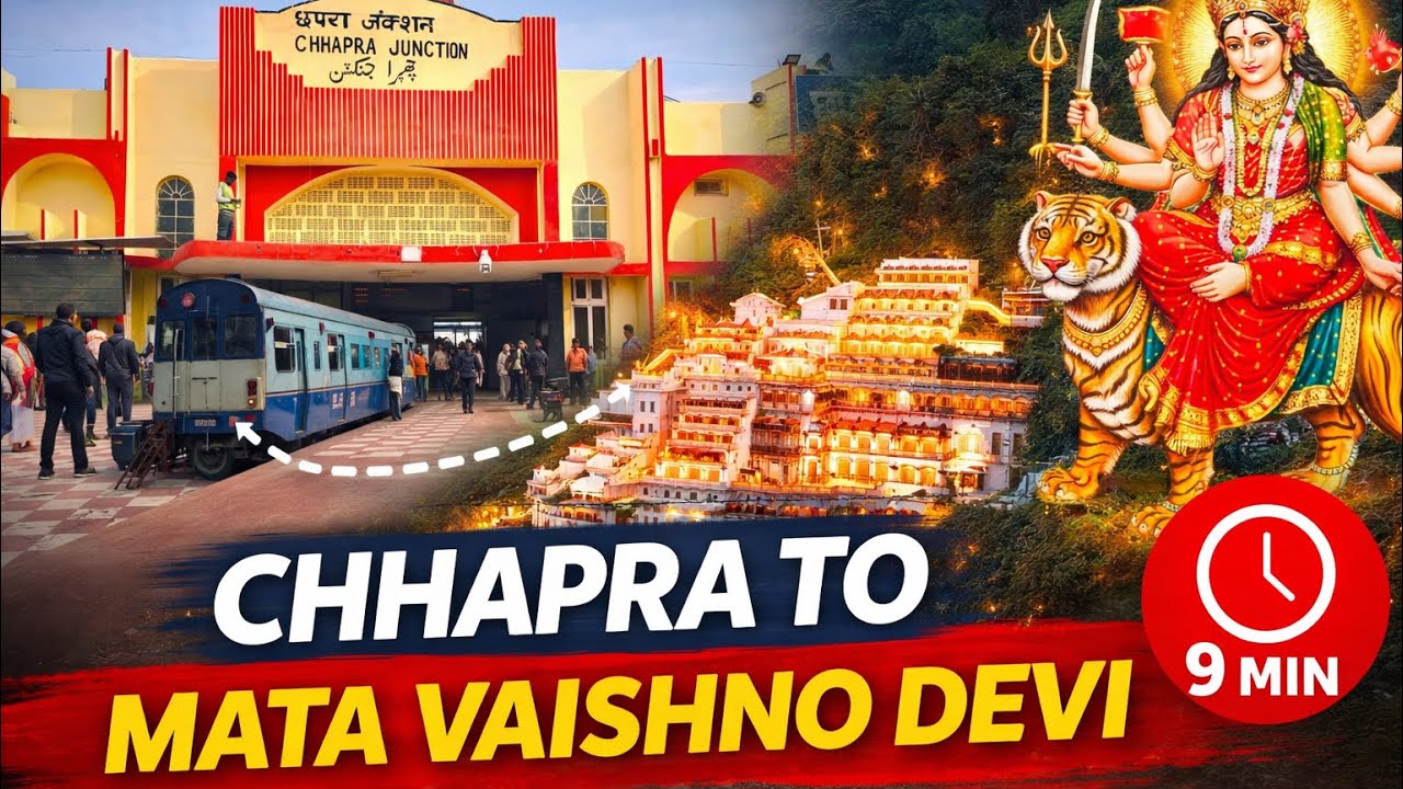 “Train Se Vaishno Devi Tak Bhawan Darshan | Real Sound Experience”