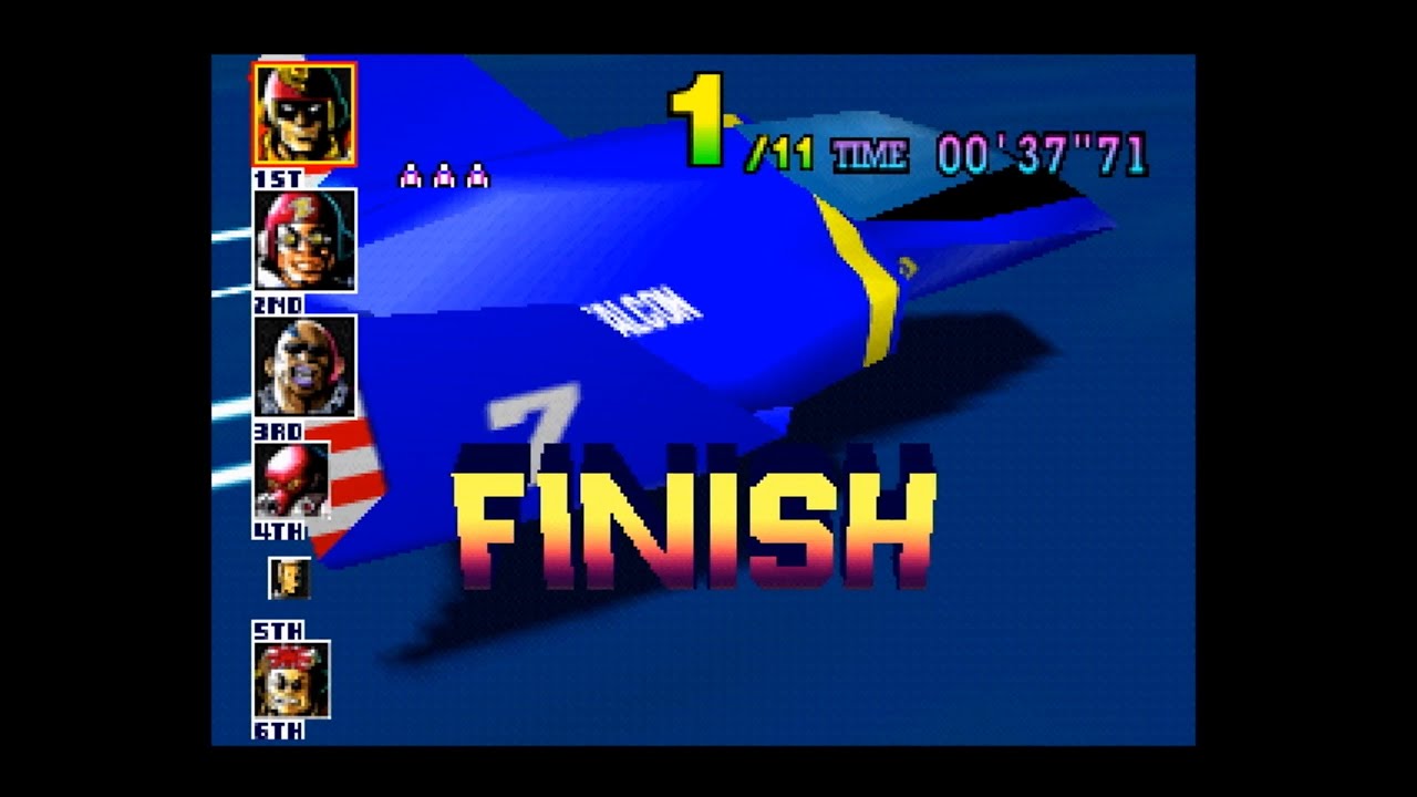F-Zero X Speed Run: Grand Prix Master Class beaten with Blue Falcon [Ultra HDMI]
