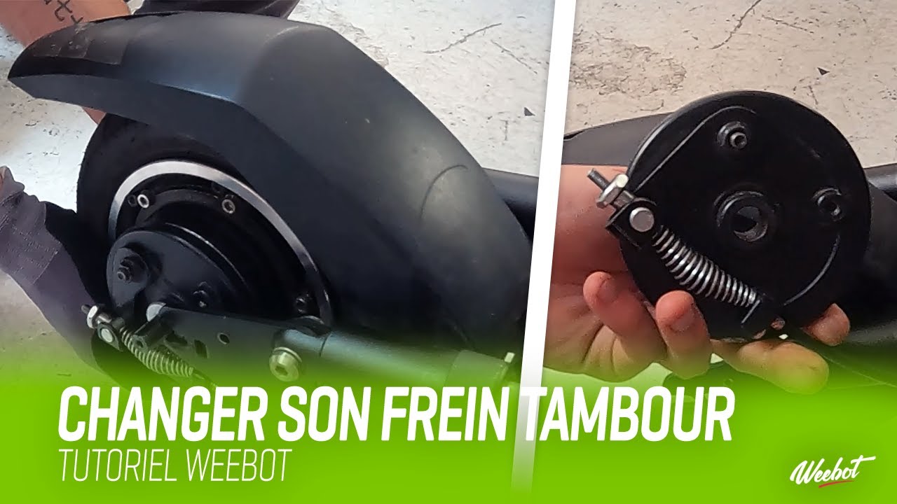 COMMENT CHANGER SON FREIN TAMBOUR POUR TROTTINETTE ELECTRIQUE ?