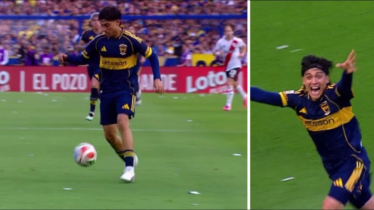 Exequiel Zeballos vs River Plate | Gol, Asist. y Figura (09/11/2025)
