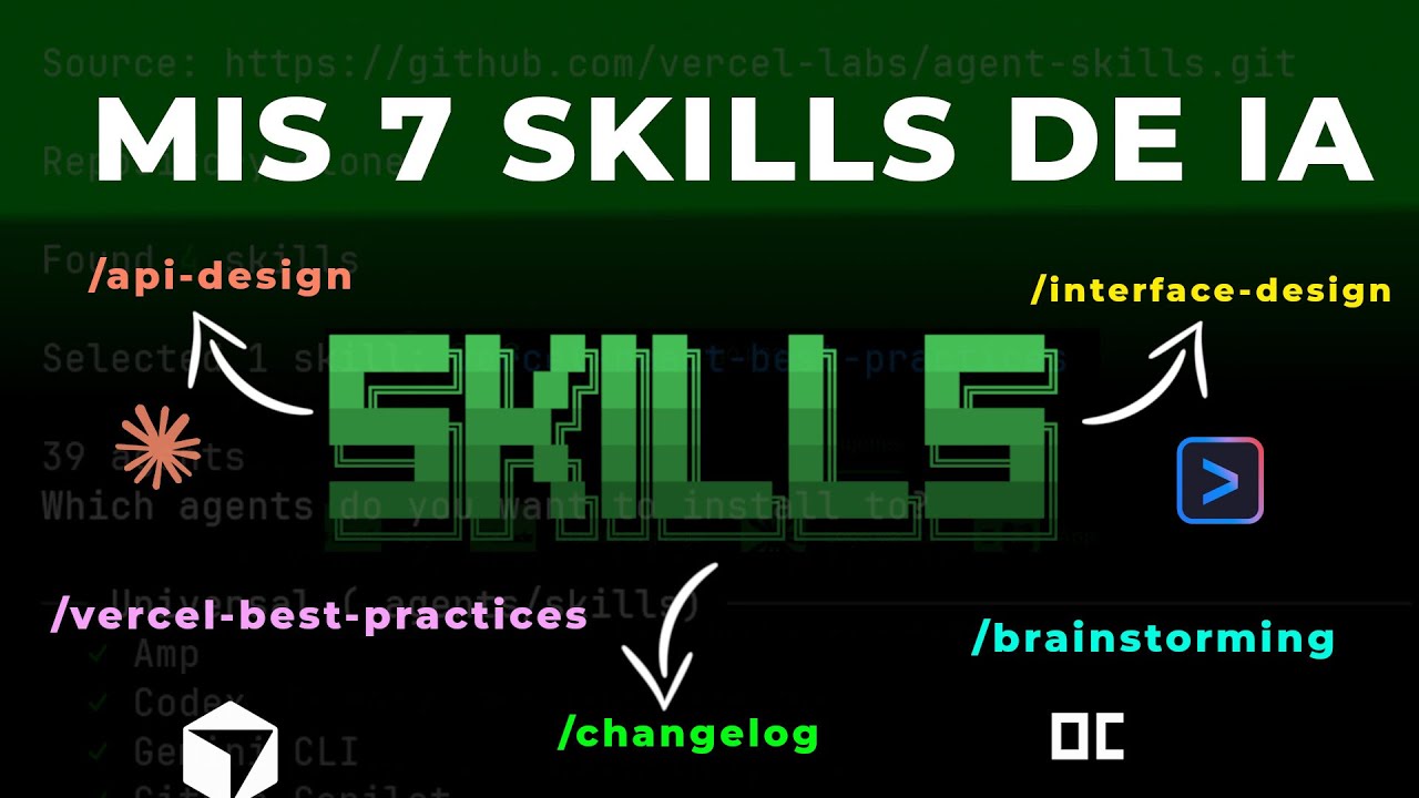 Estos 7 Skills convierten a tu IA en un programador senior