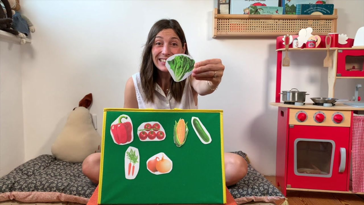 Übungen aus der Sprachtherapie & Logopädie für Kinder Sprachtastisch - Einkaufen & Gartensalat