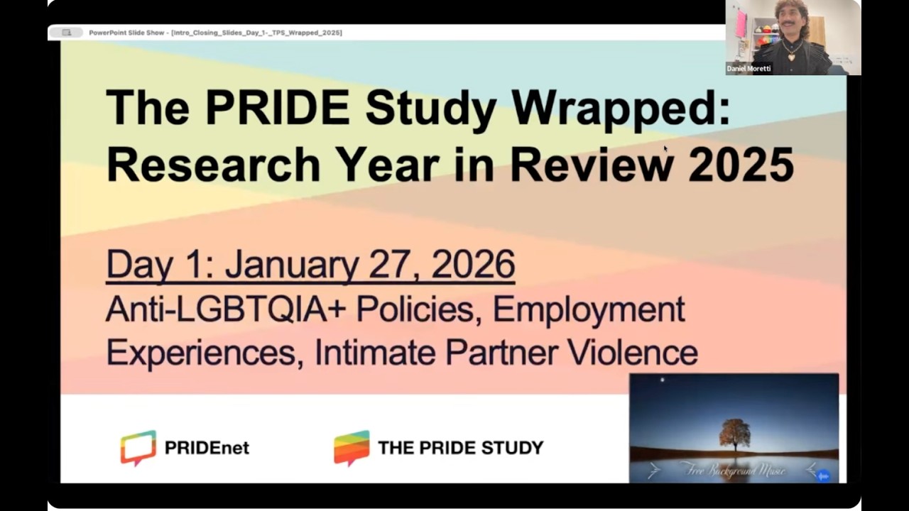 The PRIDE Study Wrapped 2025: Anti-LGBTQIA+ Policies, Employment Experiences, and IPV