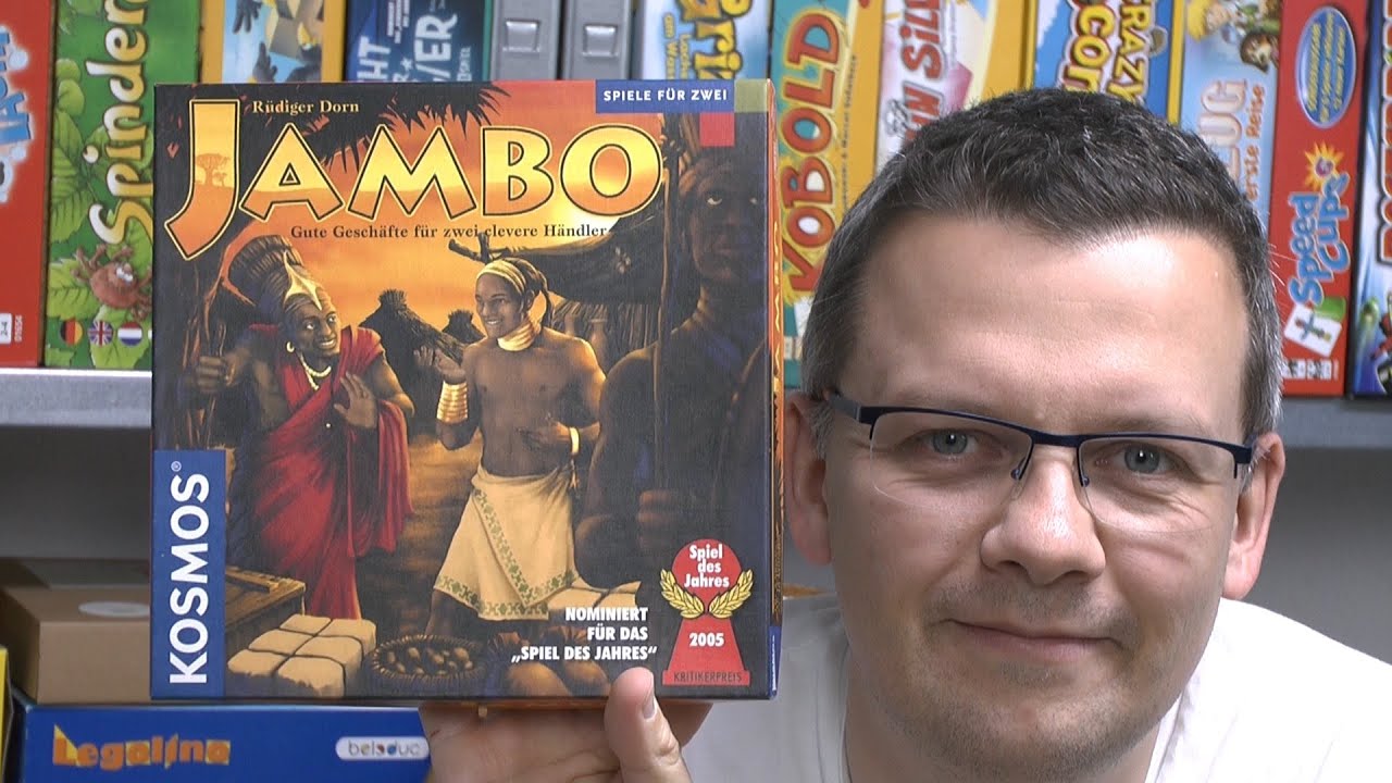 Jambo (Kosmos) - Klassiker - 2-Personen-Spiel - damals wie heute noch attraktiv? - ab 12 Jahre