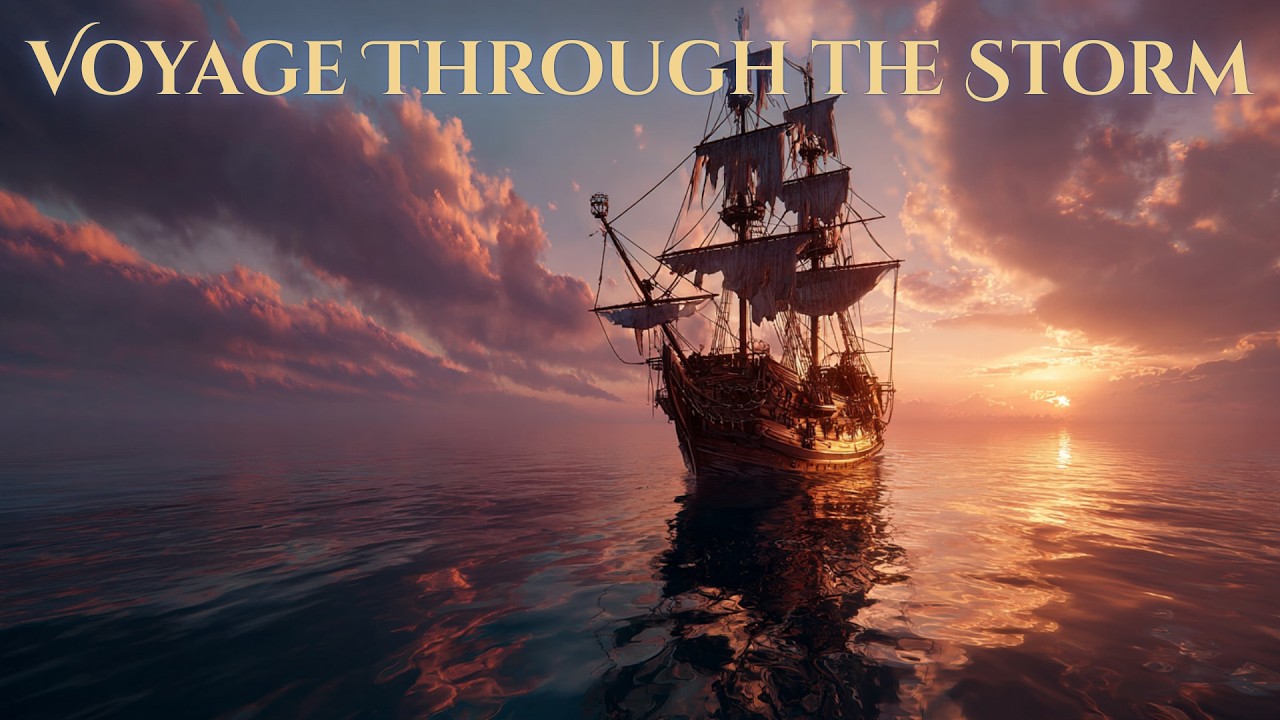 Voyage Through the Storm: 1 Hour of Epic Adventure | Cinematic Orchestral Soundscape on the Open Sea