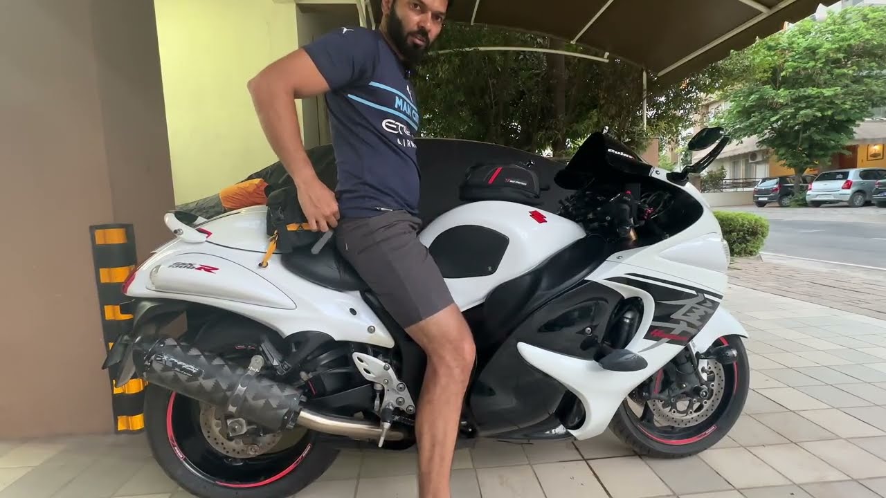 Hayabusa ride Pune to Ballia ,Minimal packing Part 1,