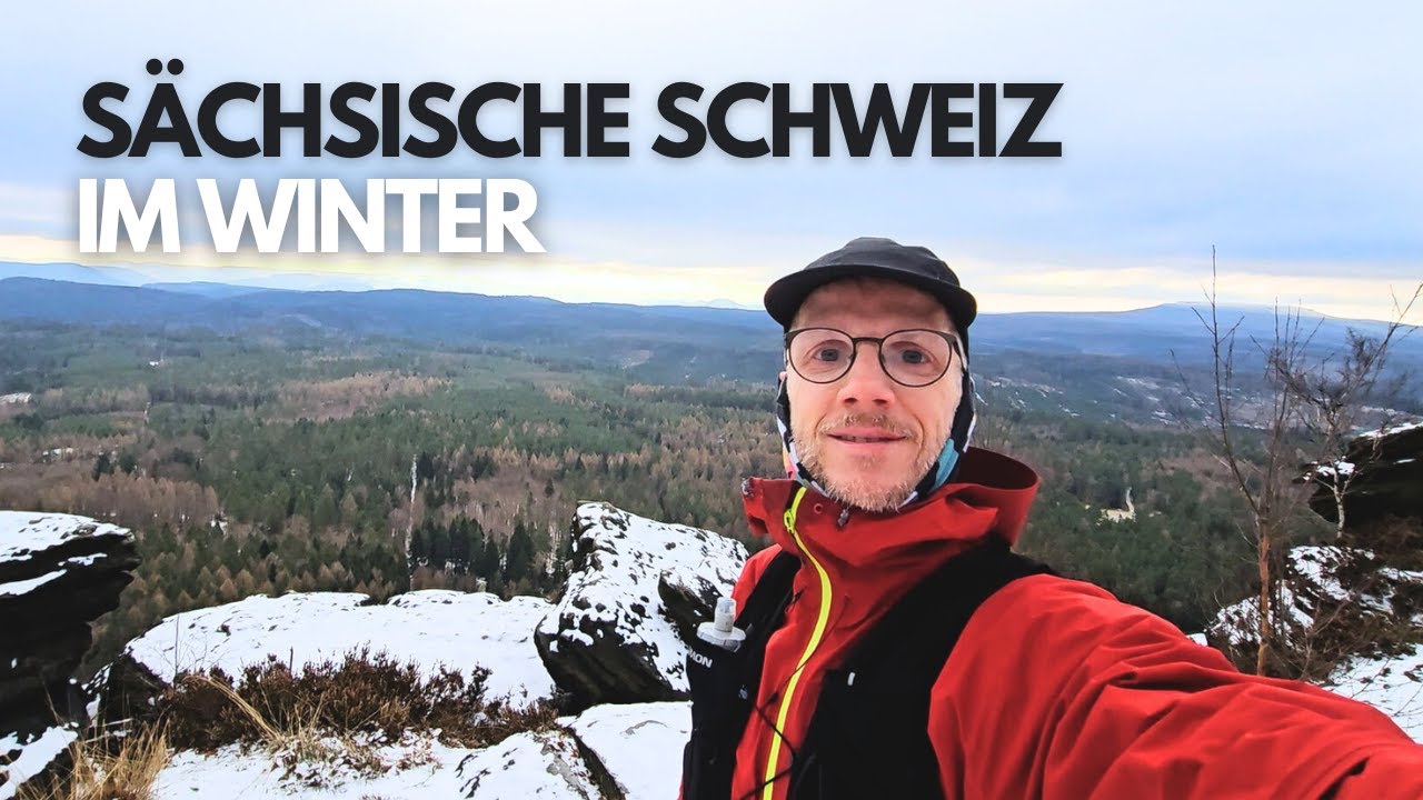 Weihnachts-Trailrun durch die S&auml;chsische Schweiz 🎄| 20 km Zschirnstein-Runde