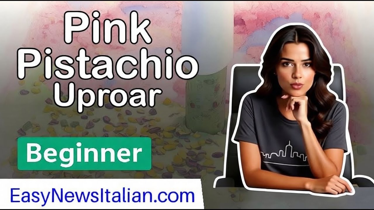 Why a Pink 'Gay Pistachio' Ice Cream Sparked Controversy in Catania | Beginner #LearnItalian