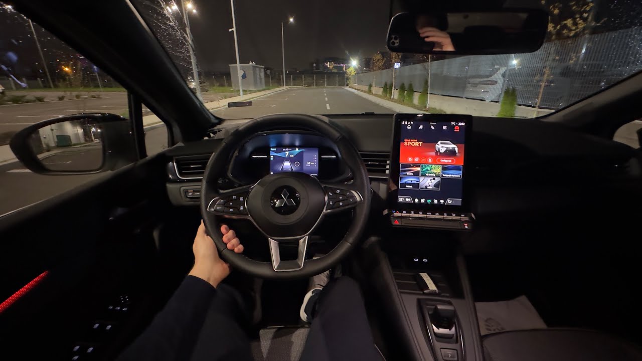 Ночной тест-драйв Mitsubishi ASX 2025