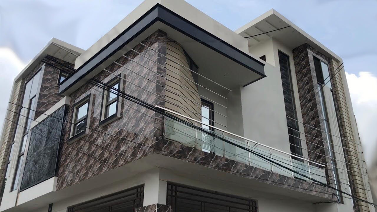 4Marla modern corner house | trending design with 5bedrooms accommodations & double height look