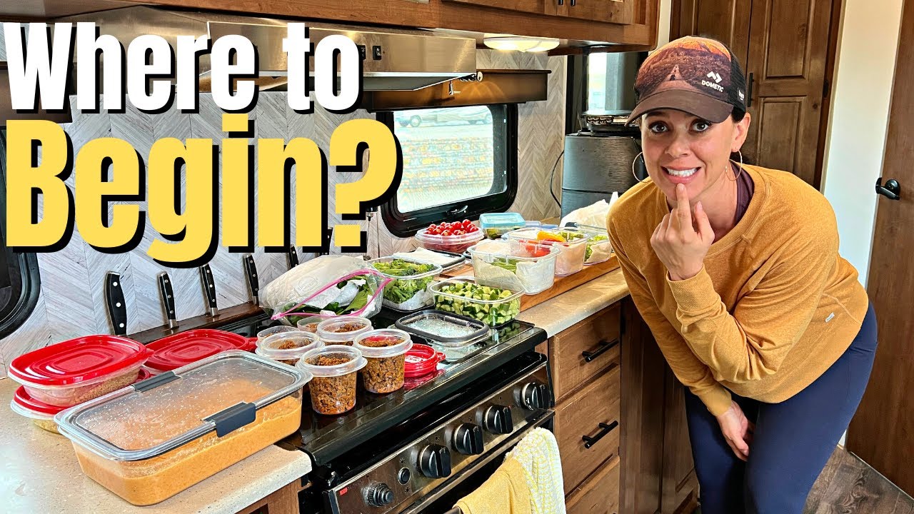 Food Prep Steps for Beginners! (RV & House Friendly)