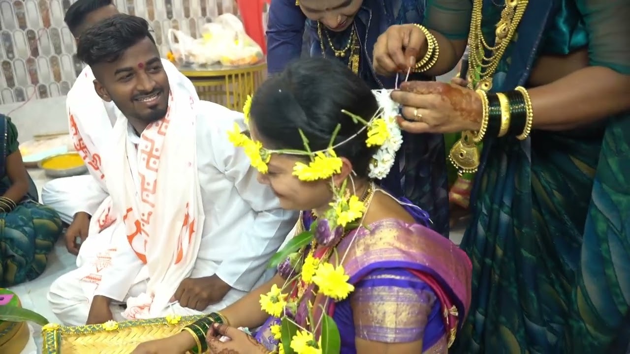 Sandesh / Sahil Wedding Video | Marathi Wedding part -1