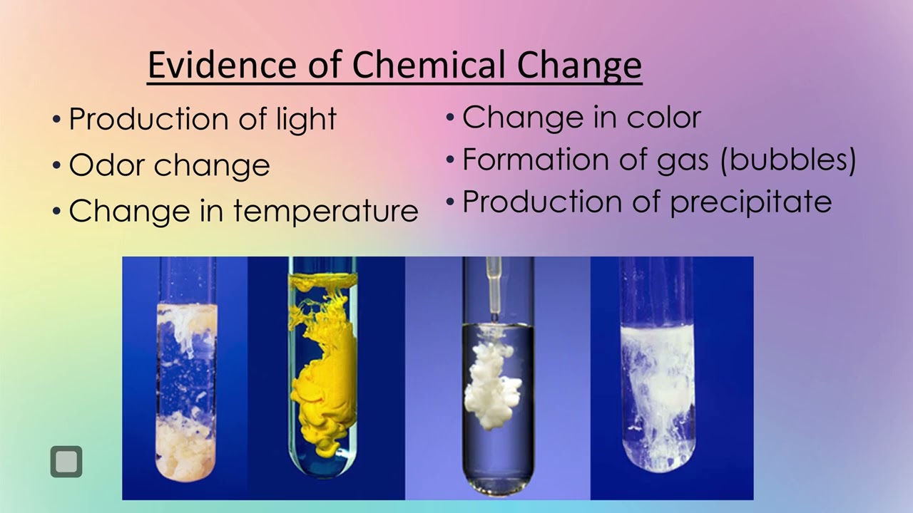 Physical and Chemical Properties & Change and Separation Techniques
