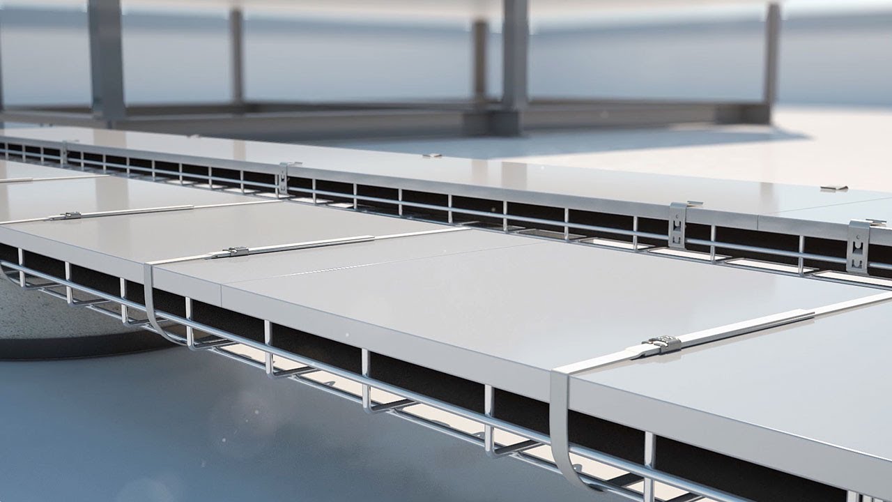 Montage Gitterrinnen-Systeme – OBO Bettermann
