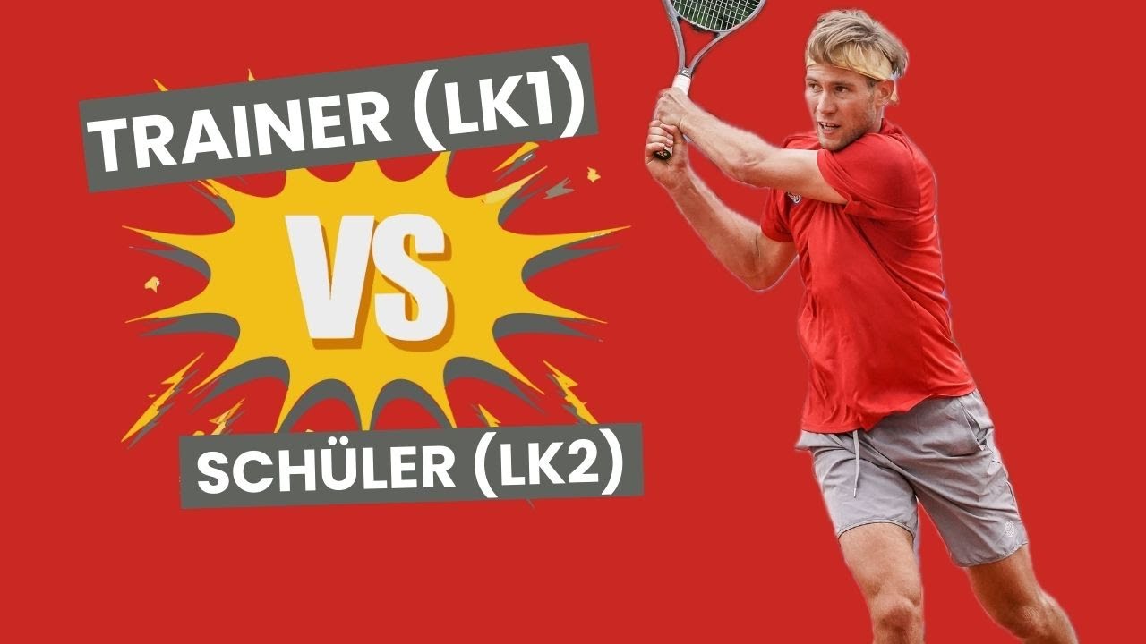 Trainer vs. LK2-Spieler – so sieht echtes Leistungstraining aus