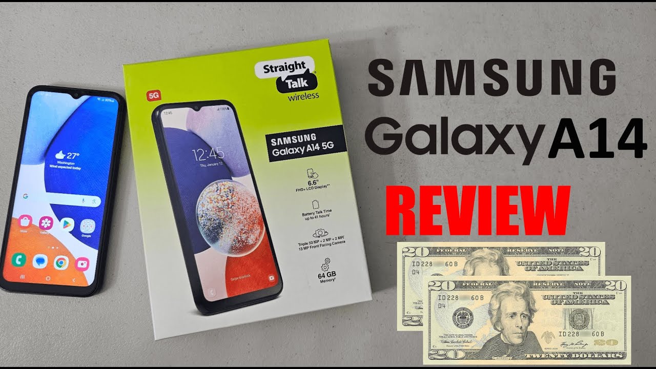 I Bought A Samsung Galaxy A14 Through Straight Talk At Walmart For $40