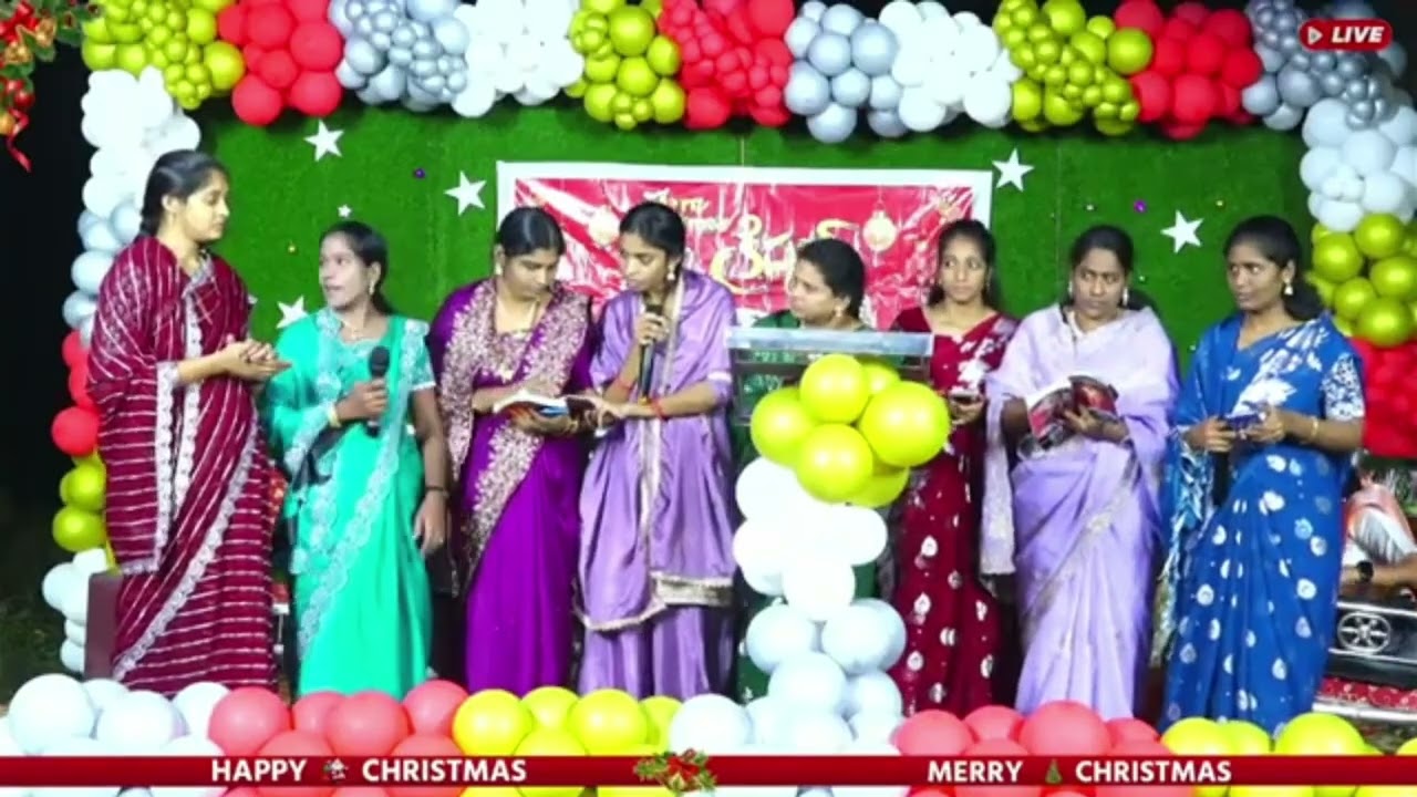 దేవ స్తోత్ర గాన దివ్య స్థలములో #christmassongs #christmas #mgmtanuku 