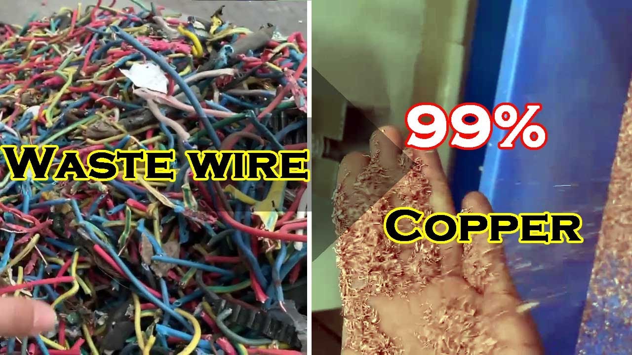 Suny Group-New type of copper wire recycling machine, copper yield rate as high as 99%