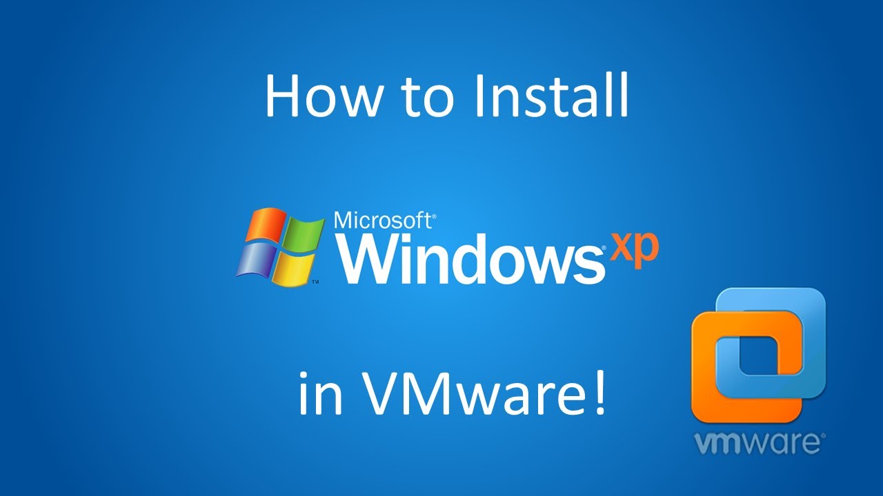 Windows XP Professional с SP3 — установка в VMware