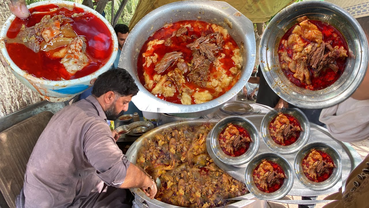 Ahmad Siri Paye | Subah Ka Nashta | Head's and Legs Fry | Peshawari Siri Paye | Bong Paye Nashta